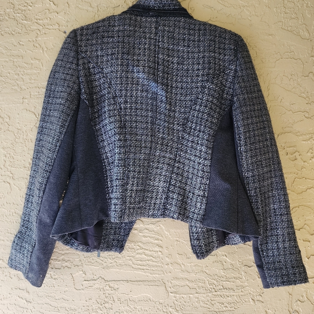 Cache Wool Jacket Black And Gray - image 4